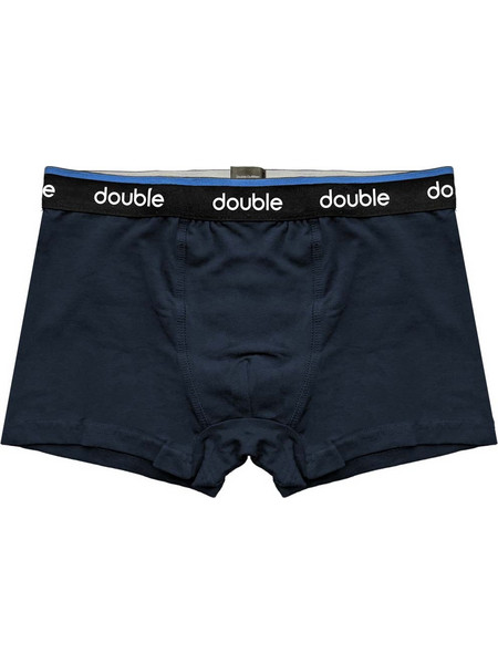 Double Ανδρικά Μποξεράκια Σετ 3Pack Navy Μπλε MB-02