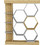 Hanah Home Sueno Βιβλιοθήκη 140x29.6x177.4cm 322RTC1111