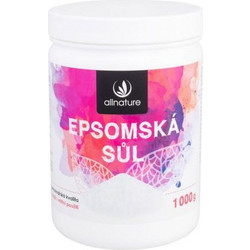 Allnature Epsom Άλατα Μπάνιου Κρύσταλλοι 1kg
