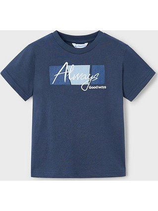 Mayoral Παιδικό T-Shirt Κοντομάνικο Μπλε 25-03025-095