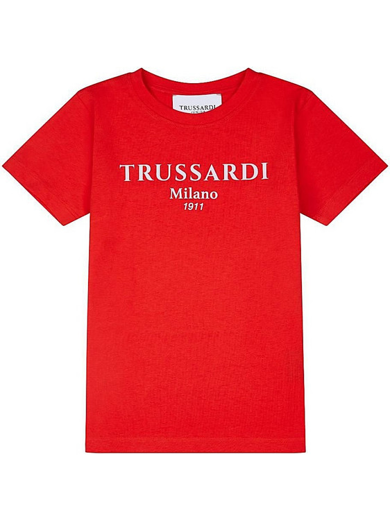 Trussardi Παιδικό T-Shirt Κοντομάνικο Κόκκινο TBP25003TS