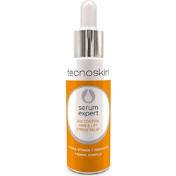 Tecnoskin Expert Age Control Firm & Lift Stress Relief Serum Προσώπου για Πανάδες με Κολλαγόνο & Υαλουρονικό 30ml