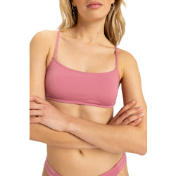 Roxy Beach Classics Bikini Top Μπουστάκι Ροζ ERJX305503
