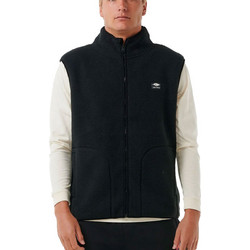 Rip Curl Αμάνικο Ανδρικό Μπουφάν Puffer Μαύρο 06TMFL0090