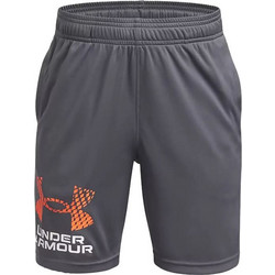 Under Armour Αθλητική Παιδική Βερμούδα Ανθρακί Πορτοκαλί 1383333-025