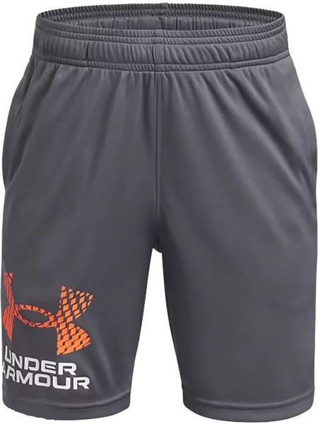 Under Armour Αθλητική Παιδική Βερμούδα Ανθρακί Πορτοκαλί 1383333-025