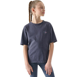 4F Παιδικό T-Shirt Κοντομάνικο Navy Μπλε 4FJWSS25TTSHF1853-22S