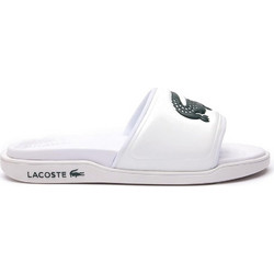Lacoste Ανδρικές Παντόφλες Καλοκαιρινές Λευκές 49CMA0038-1R5