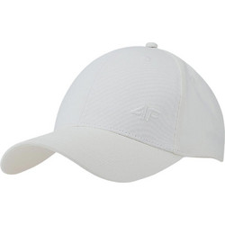 4F Καπέλο Jockey Υφασμάτινο Λευκό 4FWSS25ACABU367-11S