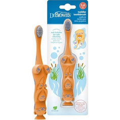 Dr. Brown's Otter Soft Παιδική Oδοντόβουρτσα Πορτοκαλί
