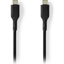 Nedis USB-C to USB-C 2m Black CCGL60710BK20