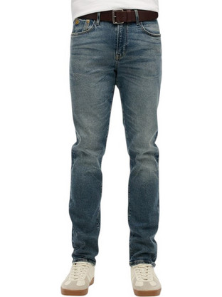 Superdry Ανδρικό Τζιν Παντελόνι Ελαστικό Κανονική Εφαρμογή Μπλε M7011024A-E4T