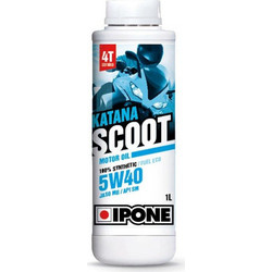 Ipone Katana Scoot Συνθετικό Λάδι Μηχανής 4T 5W-40 1lt