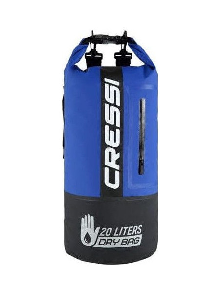 Cressi XUA962020 Στεγανός Σάκος Πλάτης 20lt Μπλε