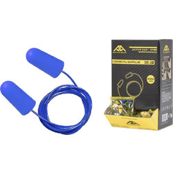 Active Gear E786 Ωτοασπίδες Αφρού με Κορδόνι 1 ζευγάρι Μπλε