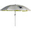 Summer Club Eden Ομπρέλα Θαλάσσης με UV Προστασία Lime Ασημί 2.25m 18345