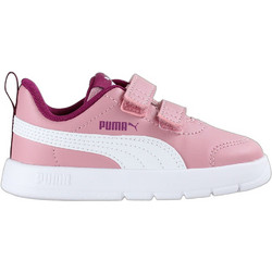 Puma Courtflex V3 Παιδικά Sneakers Ροζ Μωβ 310252-15