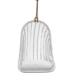 Soulworks Astra Κρεμαστή Κούνια Φωλιά Wicker Λευκή OWS.0061489