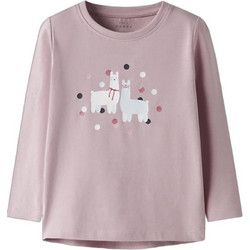 Name It Burnished Παιδικό T-Shirt Μακρυμάνικο Λιλά 13224958