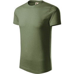 Malfini Ανδρικό Αθλητικό T-Shirt Χακί MLI-17109
