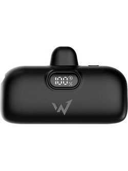 Wonder WX5D Extra Compact Power Bank 5000mAh 18W με Θύρα USB-C Black