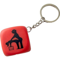 Red Position Dice Keychain Αστείο Sexy Δώρο