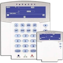Paradox K37 Ασύρματο Πληκτρολόγιο Συναγερμού με Οθόνη 32 Ζωνών