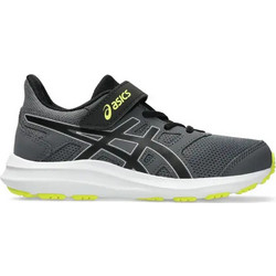 ASICS Jolt 4 PS Παιδικά Αθλητικά Παπούτσια για Τρέξιμο Ανθρακί Lime 1014A299-020