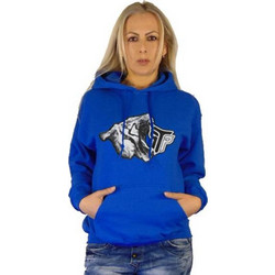 Takeposition Γυναικείο Φούτερ με Κουκούλα & Τσέπες Royal Blue 314-6000.2