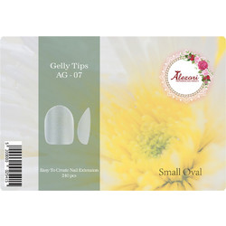 Alezori Gelly AG-07 Oval Tips Νυχιών 240τμχ