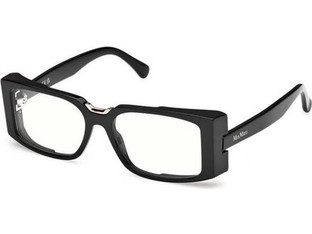 Max MM5157-B 001 Γυναικείος Σκελετός Γυαλιών Οράσεως Κοκάλινος Μαύρος