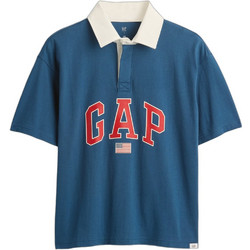 Gap Παιδικό Polo Κοντομάνικο Navy Μπλε Μπεζ 782453001