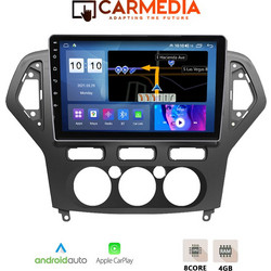 Carmedia CMDU410-3 Ford Mondeo 2007-2011 A/C Ηχοσύστημα Αυτοκινήτου με Οθόνη Αφής & GPS