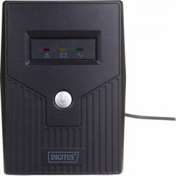 Digitus DN-170064 UPS Line Interactive 800VA 480W με 2 Πρίζες Schuko