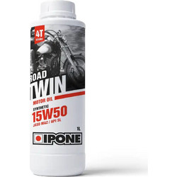 Ipone Road Twin Ημισυνθετικό Λάδι Μηχανής 4T 15W-50 1lt