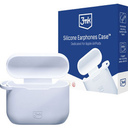 3mk Θήκη Σιλικόνης για Apple AirPods 3 Λευκή