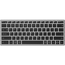 Naxius NXKBCKG-910 Silver Ασύρματο Πληκτρολόγιο