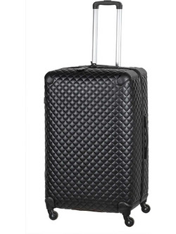 Greenwich Polo Club 7503 Βαλίτσα Μεσαία 65x43x27cm με 4 Ρόδες Μαύρη