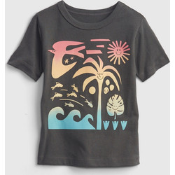 Gap Παιδικό T-Shirt Κοντομάνικο Ανθρακί 687830003