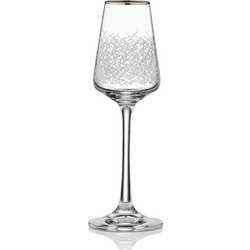 Crystalex Ποτήρια Λικέρ Κρύσταλλο Κολωνάτα Sandra 65ml 6τμχ 0803392