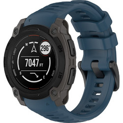 Techsuit Watchband W076 Λουράκι Σιλικόνης Navy Blue (Universal 22mm)