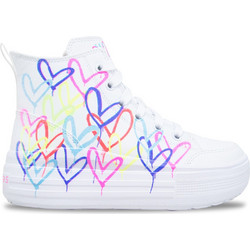 Skechers Παιδικά Sneakers Μποτάκια Λευκά 314075L-WMLT