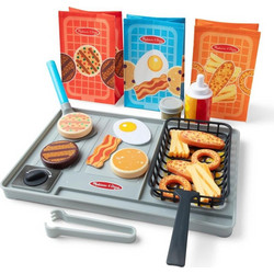 Melissa & Doug Flip & Fry Grill Παιδικό Σετ Μαγειρικής