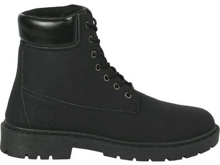 Jack & Jones Ανδρικά Αρβυλάκια Δερμάτινα Μαύρα 12282310