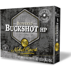 Nobel Sport Buckshot HP Φυσίγγια Δράμια 12Cal 70mm 9βολα 33gr 10τμχ