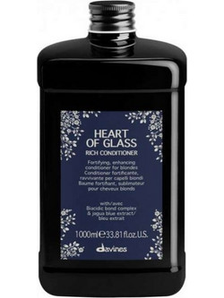 Davines Heart Of Glass Rich Conditioner για Προστασία Χρώματος & Επανόρθωση για Βαμμένα Mαλλιά 1lt