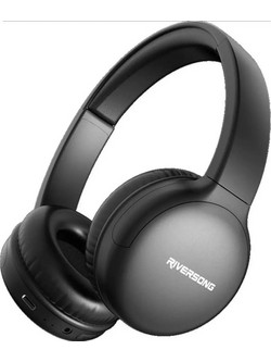 Riversong Rhythm L7 Ενσύρματα & Ασύρματα Bluetooth Ακουστικά Over Ear Μαύρα