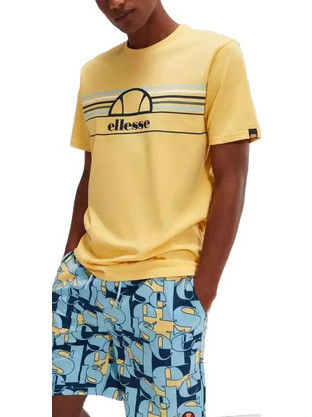 Ellesse Ανδρικό Αθλητικό T-Shirt Κίτρινο SHV11918-606