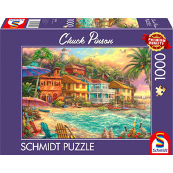 Puzzle Schmidt Chuck Pinson Island Time 1000 Κομμάτια