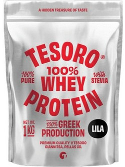 Tesoro 100% Whey Lila Pause Πρωτεΐνη Ορού Γάλακτος 1kg